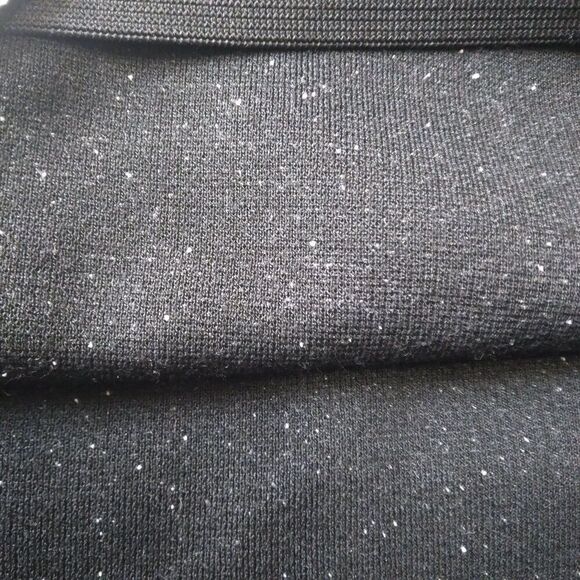 LOFT Ann Taylor Gray Marled Fleece Fabric Mini Length Circle Skirt Women's Small - Picture 8 of 12